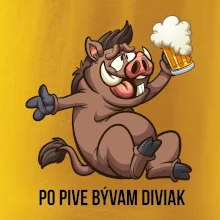 Po pive bývam diviak