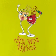 Best wine friends dancing (Pecka design)