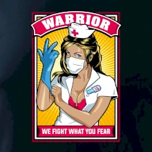 Corona Nurse warrior