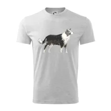 Border kólia kreslená