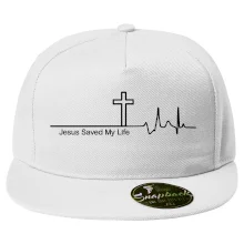 Jesus Saved My Life kríž ekg Jesus Saved My Life kríž ekg