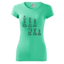 Šachové figúrky kreslené