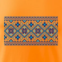 Ukrajinský vzor - modrý