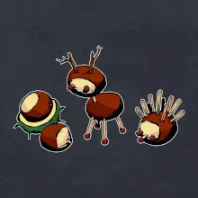 Gaštanové zvieratká - v rade