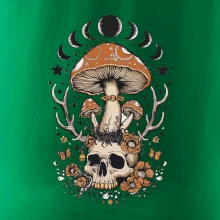 Goblincore magical mushroom