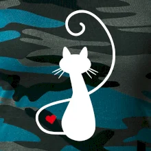 Zamilovaná mačka spredu Zamilovaná mačka spredu