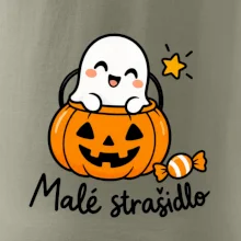 Malé strašidlo - duch v tekvicovom vedierku