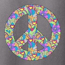 Peace symbol mandela
