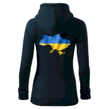 Ukrajina vlajka mapa Ukrajina vlajka mapa