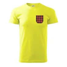 Flanelové triko červené