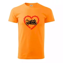 Moto srdce reťaz - cestná