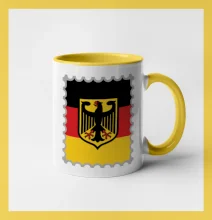 Nemecká známka - vlajka