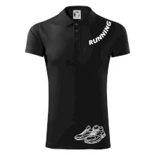 Running nápis šikmo