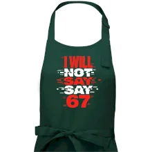 Červený - I Will Not Say SAY 67