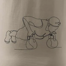 Kitebell posilňovanie jedným ťahom