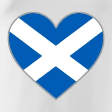 Škótske srdce na prsník