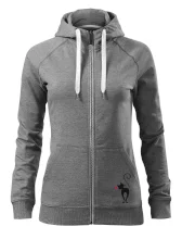 Zamilovaná mačka zozadu