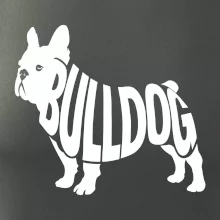 Bulldog nápis v tele