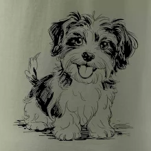 Havanský psík skica