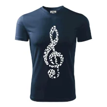 Husľový kľúč z nôt Husľový kľúč z nôt