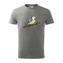 Sýkorka modrinka na vetve