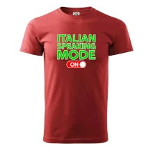 Italian speaking mode - ON