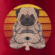 Yoga meditace - pug Yoga meditace - pug