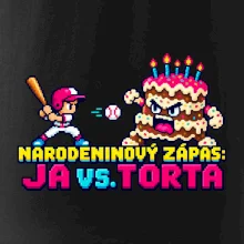 Narodeninový zápas ja proti torte