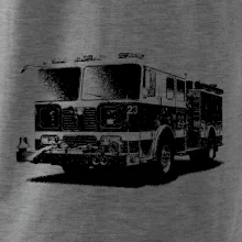 Hasičské auto americkej