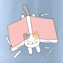 Učenie na štátnice mačka