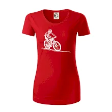 MTB kreslený cyklista MTB kreslený cyklista