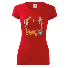 Steampunk farebná zostava