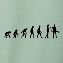Evolúcia drevorubač - sekera
