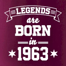 Legends are born in 1963