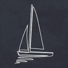 Plachetnica jedným ťahom