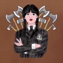 Sekery - holka v čiernom (Pecka design)