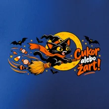 Cukor alebo žart - čierna mačka na metle