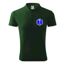 Rescue - Hviezda na prsníku + nápis na chrbte Rescue - Hviezda na prsníku + nápis na chrbte