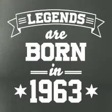 Legends are born in 1963