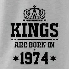 Kings are born in 1974