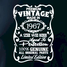 Vintage Etiketa - 1967