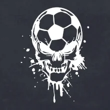 Fotbal lebka splash