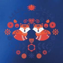 Folklór - dve líšky Folklór - dve líšky