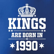 Kings are born in 1990