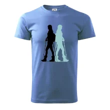 Nordic walking figúry - žena