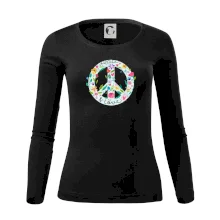 Peace and love symbol