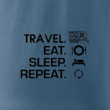 Eat sleep travel - Veľký príves