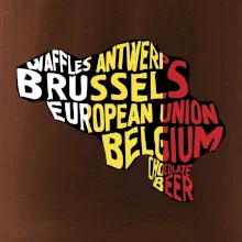 Mapy - názvy miest - Belgicko