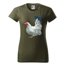 Sliepka kreslená biela