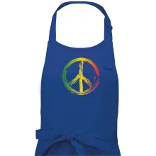 Peace symbol paint
